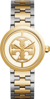 Tory Burch The Reva Two-Tone Bracelet Watch - ShopStyle